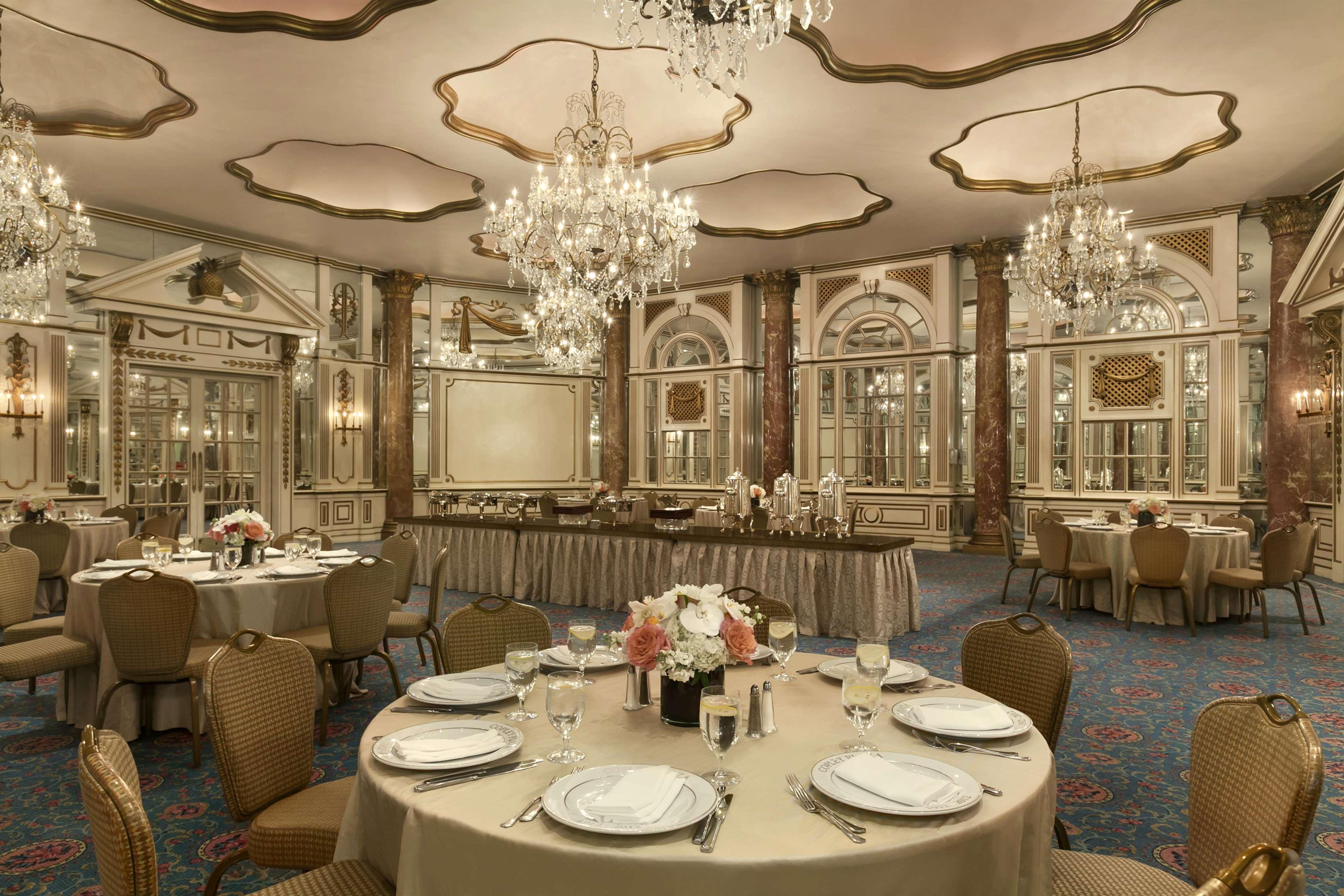 Fairmont Copley Plaza Hotel Boston Restaurant photo